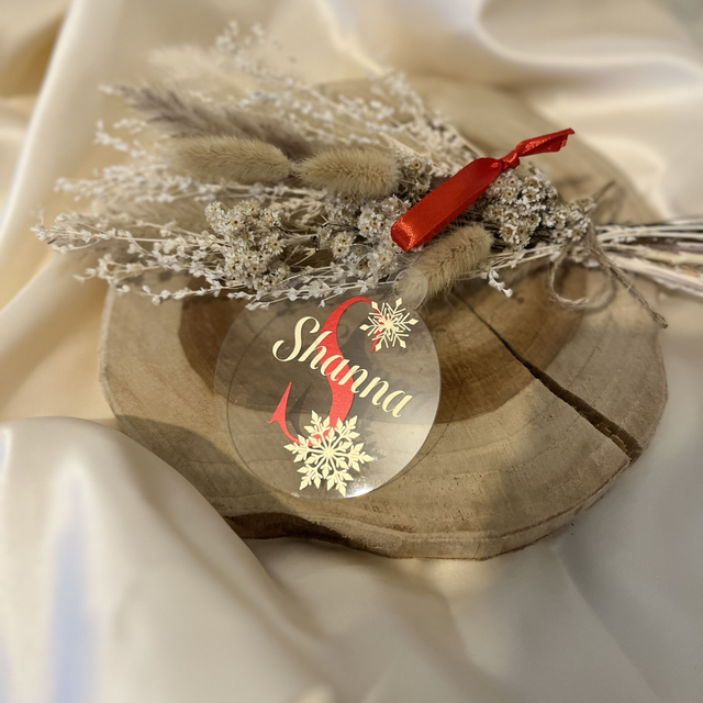 Ornement de Noël personnalisée 