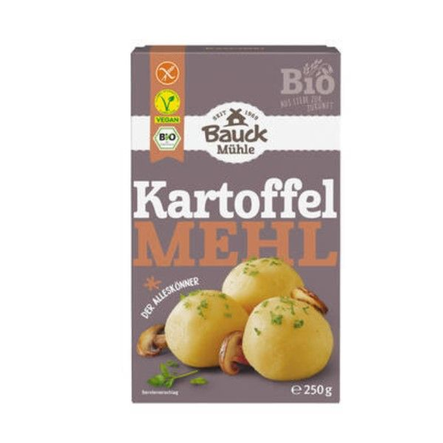 Bauck Mühle Kartoffelmehl glutenfrei, 250g Packung