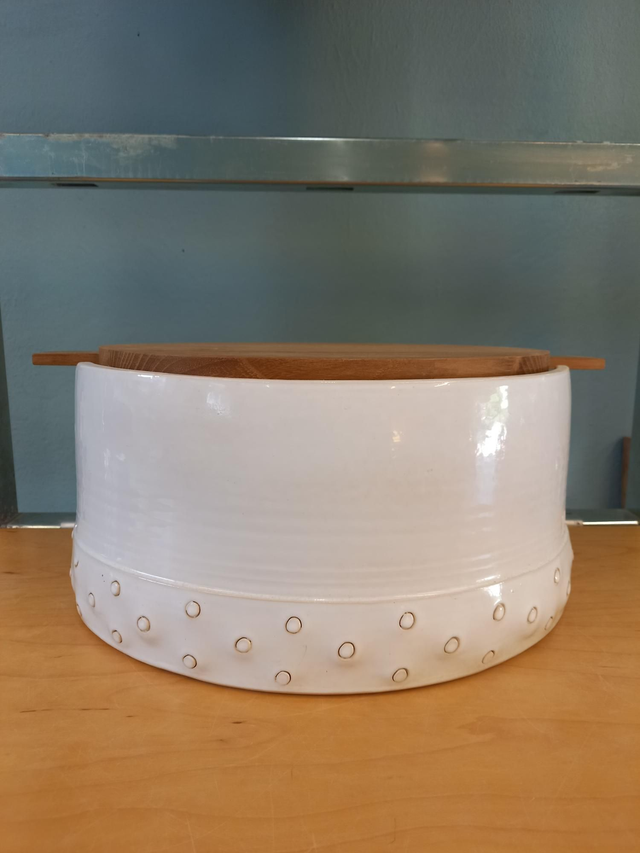 Gepunktet weiß (BD25625E)