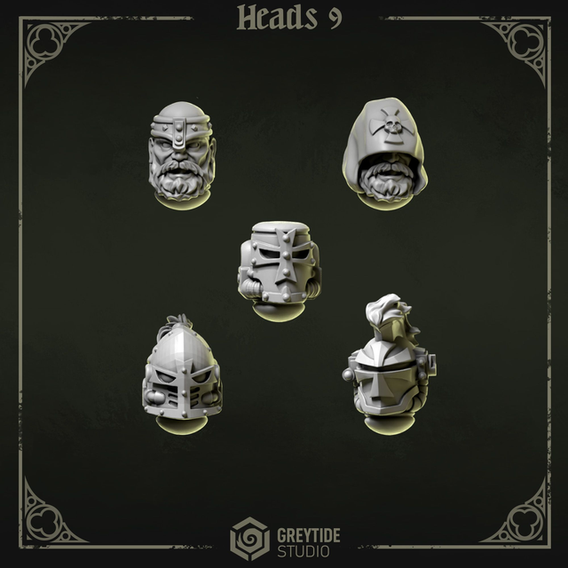 Heads 9 (Eternal Crusaders)