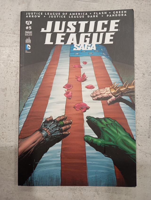 Comics justice league saga #5
