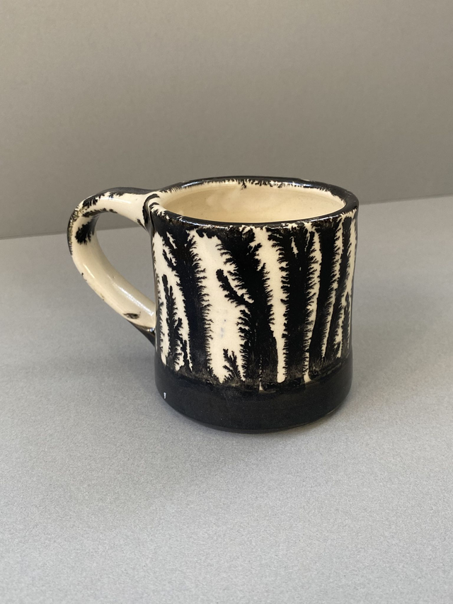 Small Black Mocha Mug