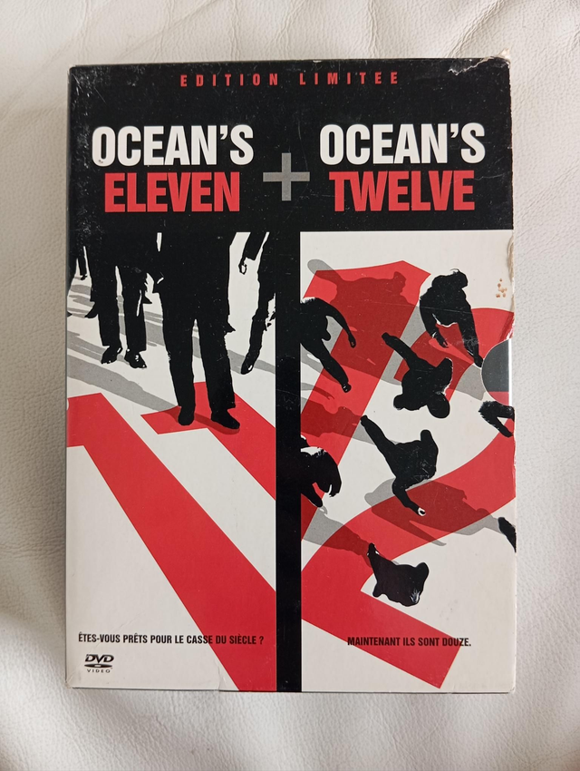 Coffret 2 DVD Ocean's eleven et ocean's twelve