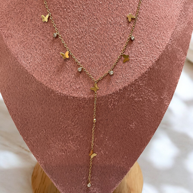 Collier Papillons