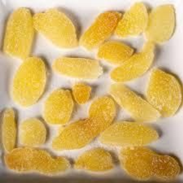 Gingembres lamelles confits 100g