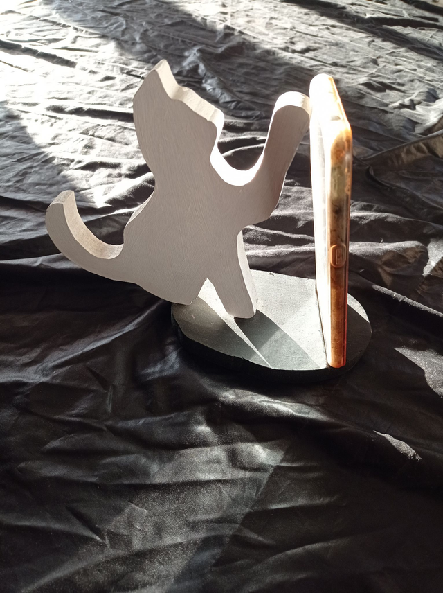 Porte téléphone chat