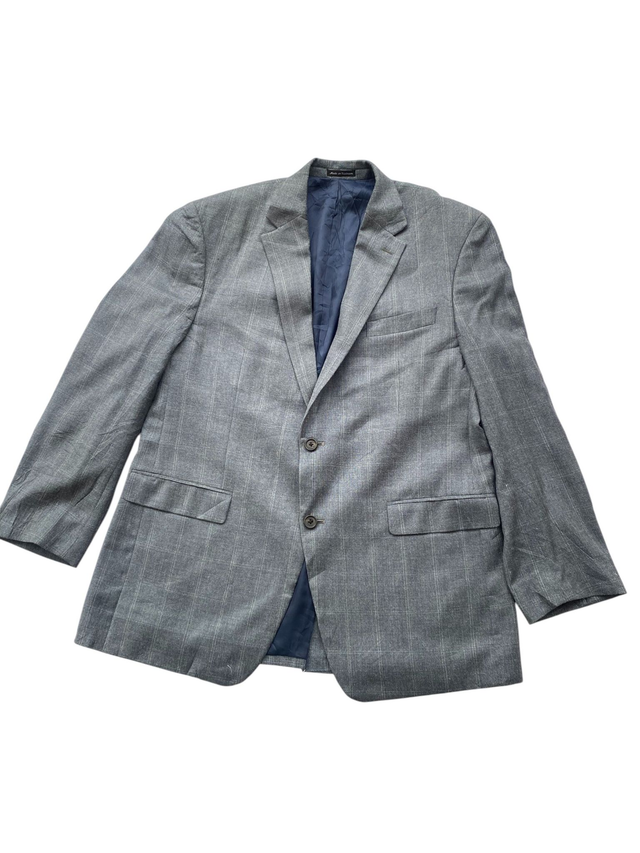 Veste oversize Ralph Lauren bleu a rayures-Taille 42 