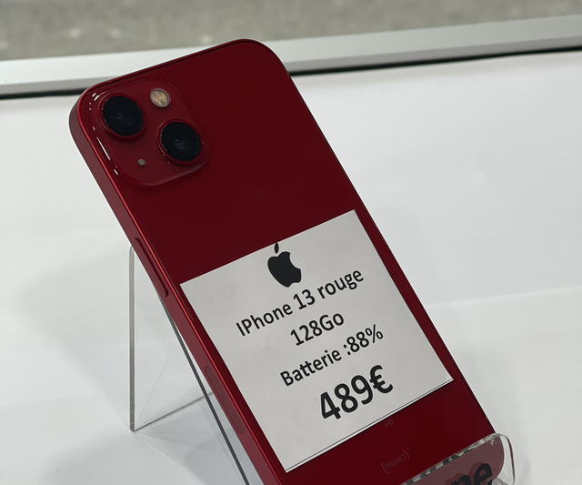 iPhone 13 128go  batterie 88%