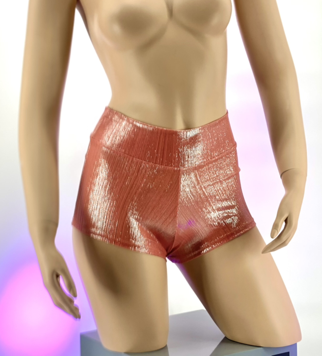 Fruit Short Básico Brillante Salmón