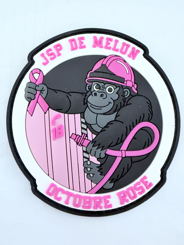 Ecusson octobre rose 