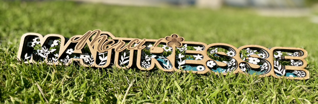 Décoration maîtresse ou nounou ou Atsem