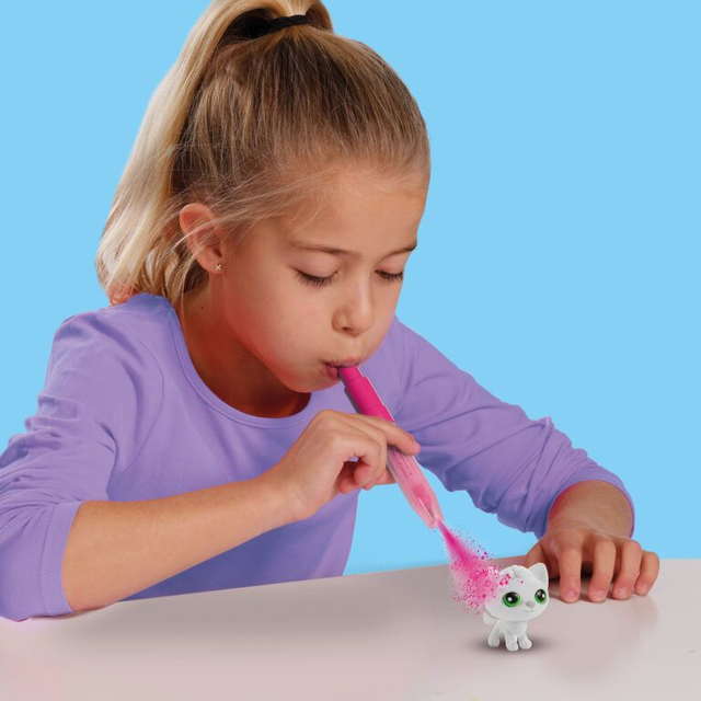 SES Creative Blow airbrush pennen Katjes surprise 3x