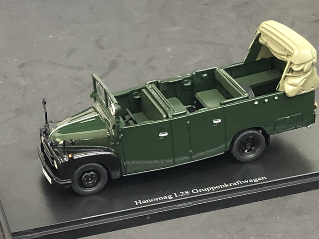 Hanomag L28 Gruppenkraftwagen 1955 AutoCult 1:43