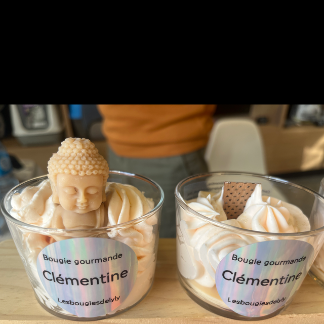 Bougie gourmande clémentine 