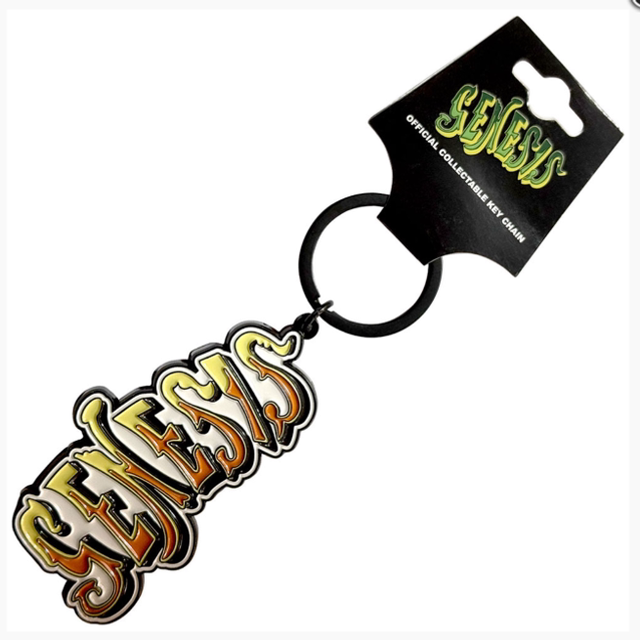 GENESIS KEYCHAIN: ORANGE CLASSIC LOGO