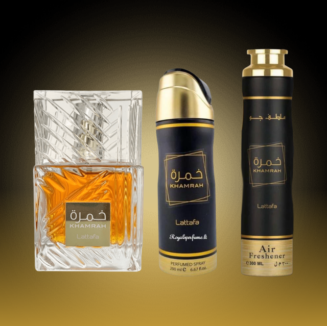 LATTAFA KHAMRAH 3 PIECE SET