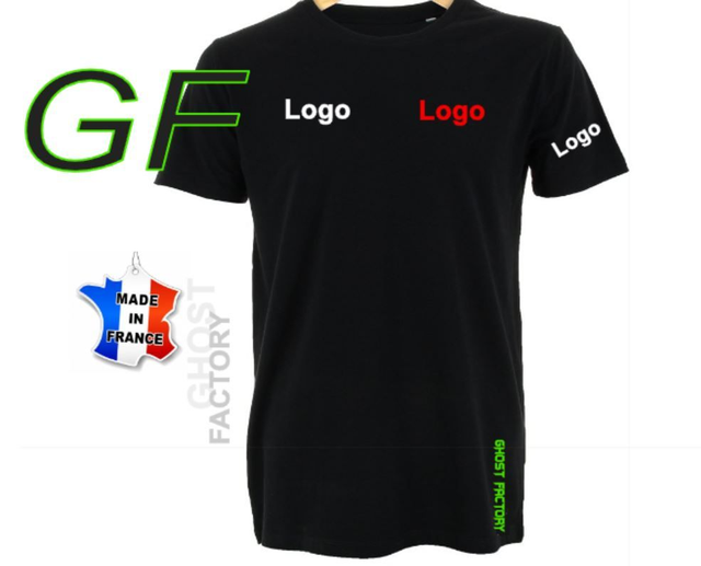 T-shirt Votre logo multi design quantité-couleurs