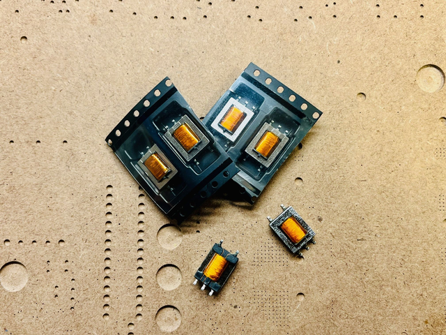 Mini Audio Transformer SMD ED8 1:1 600 Ohm 5-Pins