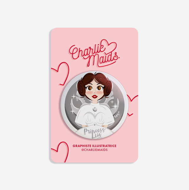 Badge Girl Power | 07 Princess Leïa