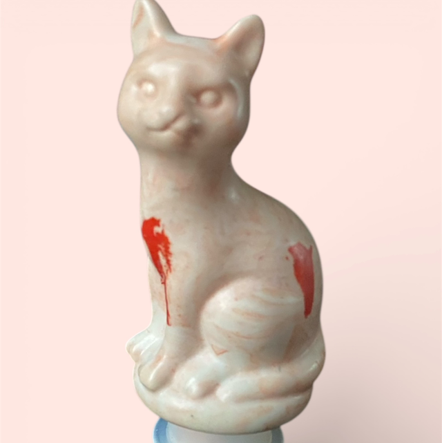 Bouchon chat bicolore ou tri