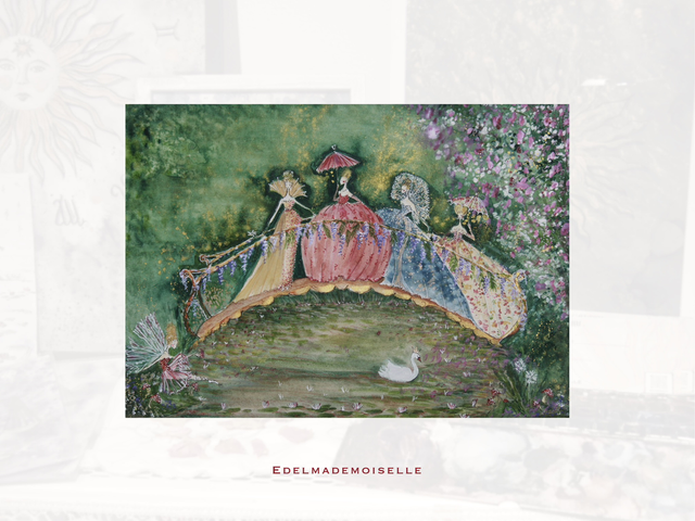 Les demoiselles du Parc Monceau