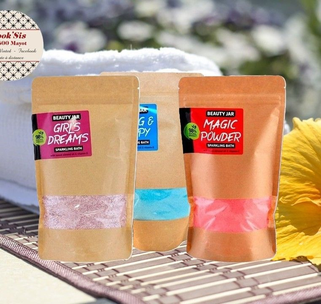 Beauty Jar " Poudres de bain pétillante "