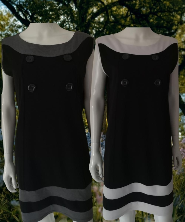 Lot de deux robes sans manches 