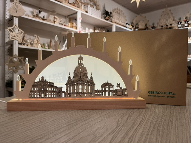 Schwibbogen 30cm Motiv „Frauenkirche Dresden“