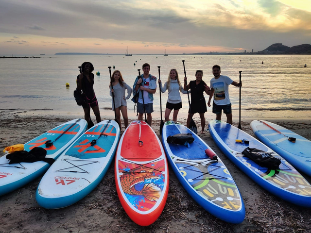 Paddle Surf tour in Cabo Huertas