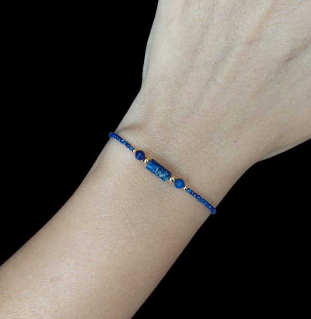 Bracelet Lapis-lazuli 