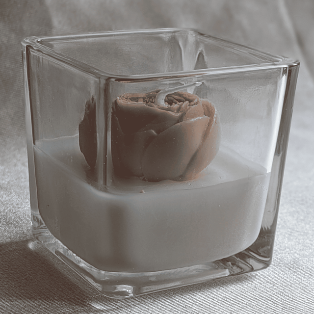 Bougie en verre – Vanille