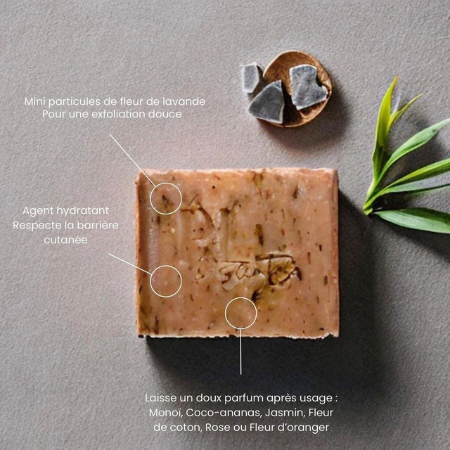 Savons exfoliate/ parfum cachemire 