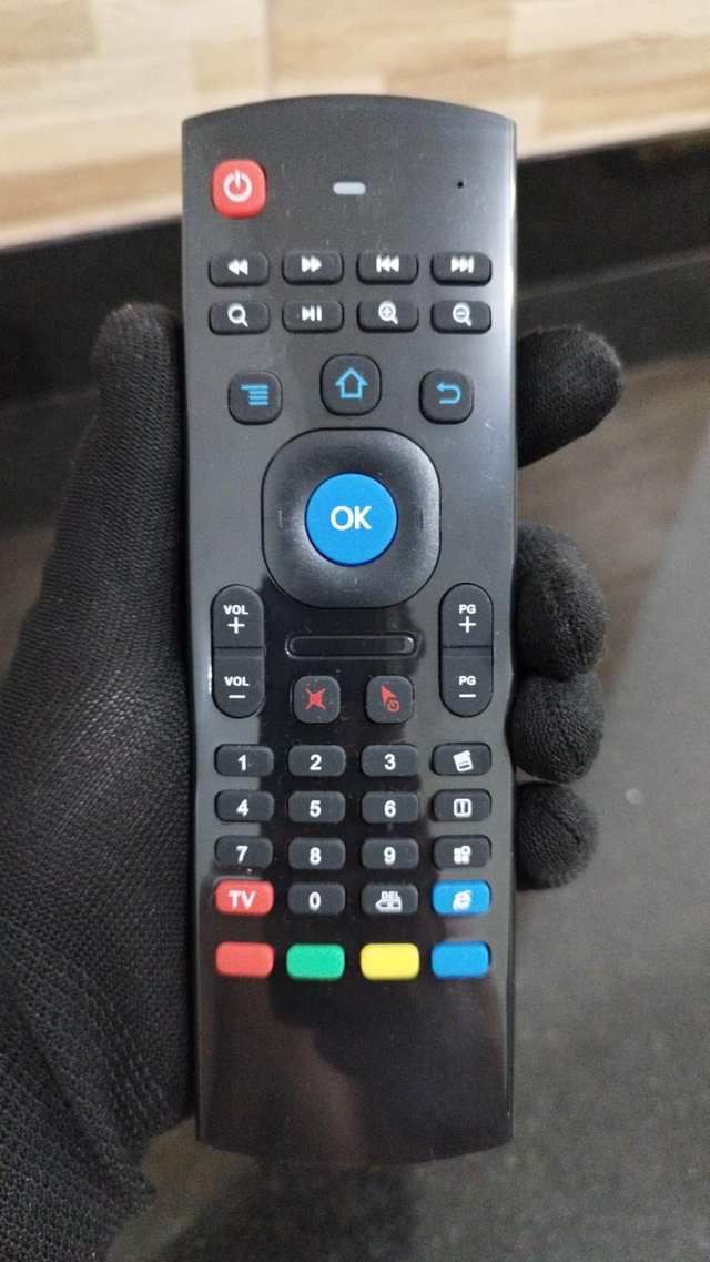 Air Mouse Com Teclado Para TVs ou Apresentações 