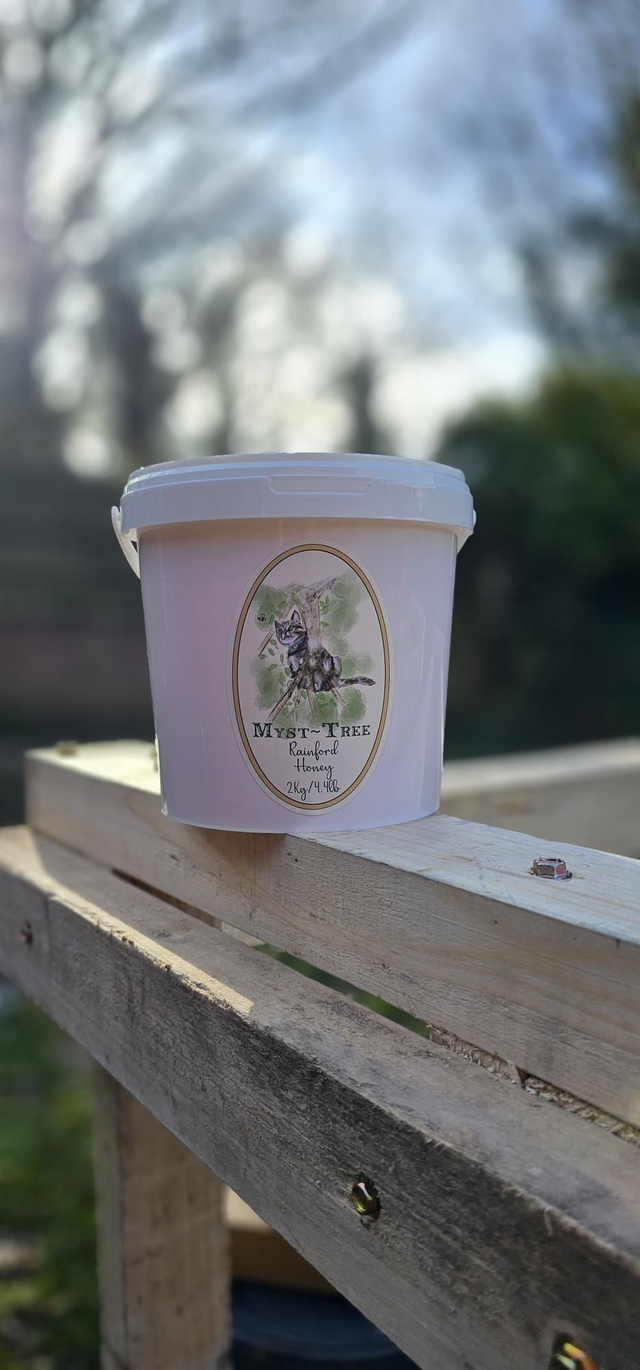 Myst~Tree Rainford Honey 2kg Bucket