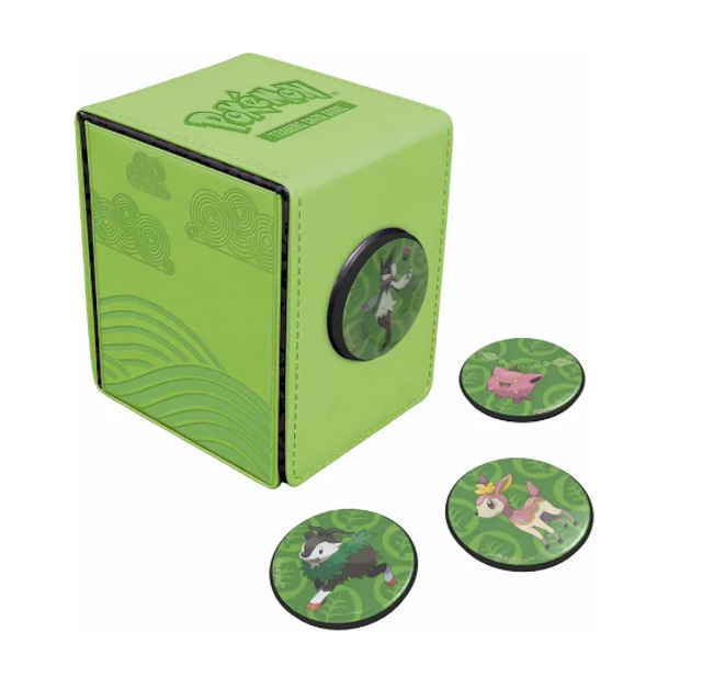 Deck Box Pokemon / Alcove 4-Click Ultra Pro / Morning Meadow