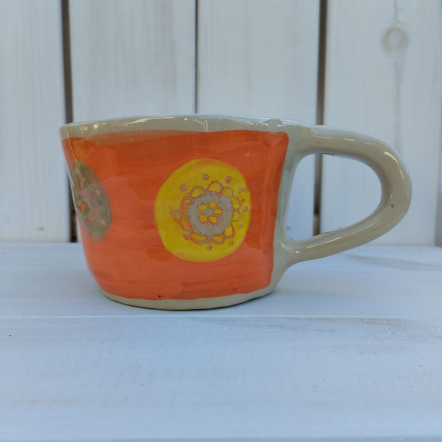 Cappuccinos bögre - Mandala
