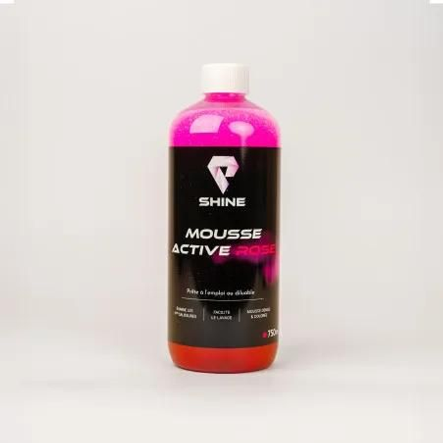 MOUSSE ACTIVE COLORÉE ROSE
