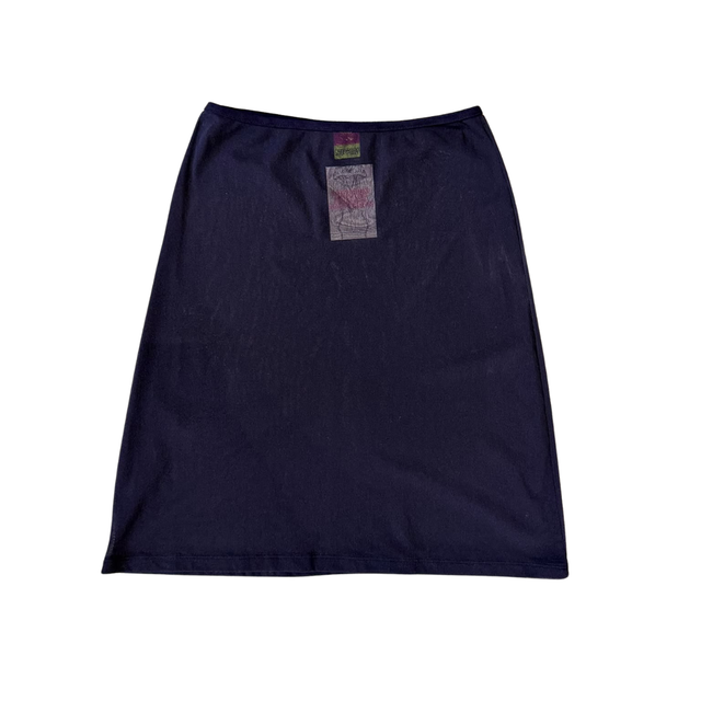 Save The Queen purple mesh midi skirt (one size)