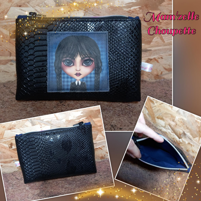 Trousse triangle "Mercredi"