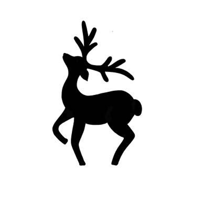 Stempel Hirsch Albert 5x8cm