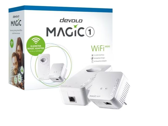 Devolo Powerline Magic 1 WiFi mini Starter Kit