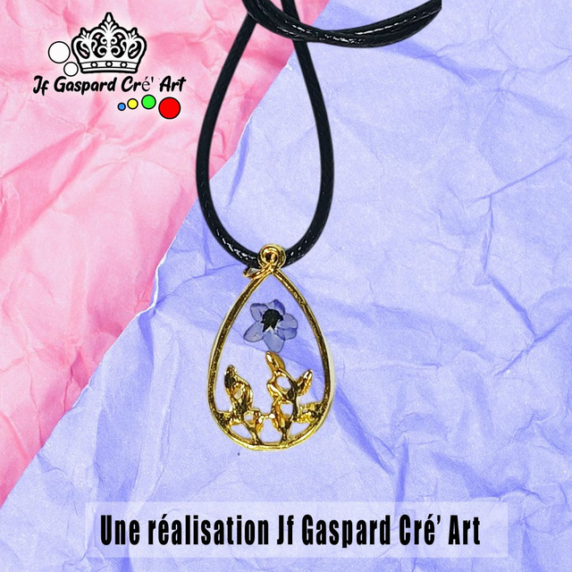 Collier 🌺 &quot;Éclat Botanique&quot;