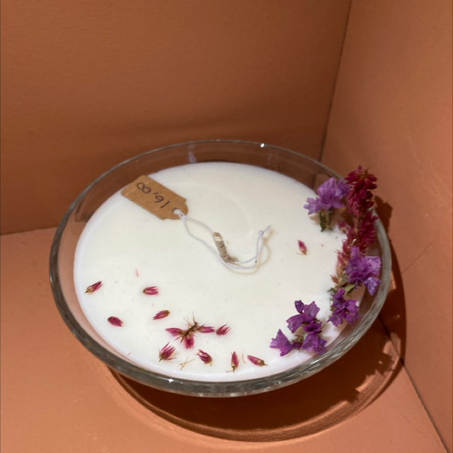 Bougie Fleur de coton 