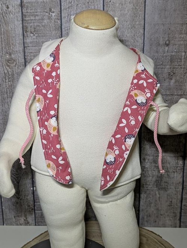 Gilet de berger 6 mois réversible