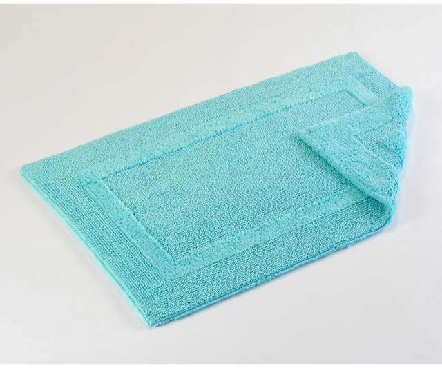 ABYSS HABIDECOR BATHMAT REVERSIBLE COLOR 370 TURQUOISE