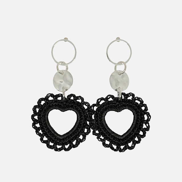 Medium Hearts Earrings