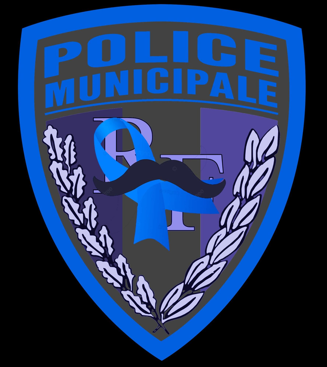 Patch pvc Police Municipale Movember V1