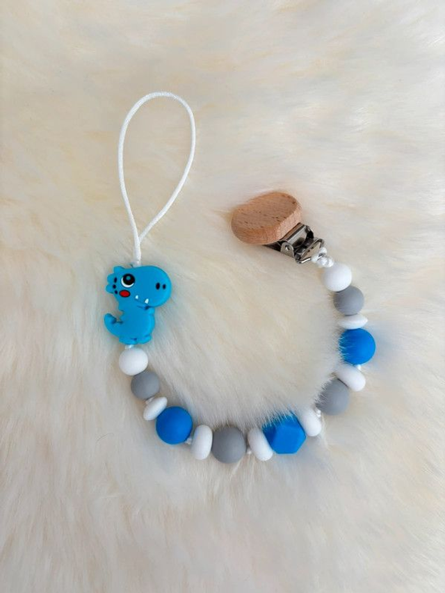 Attache tétine Dino 🦕 