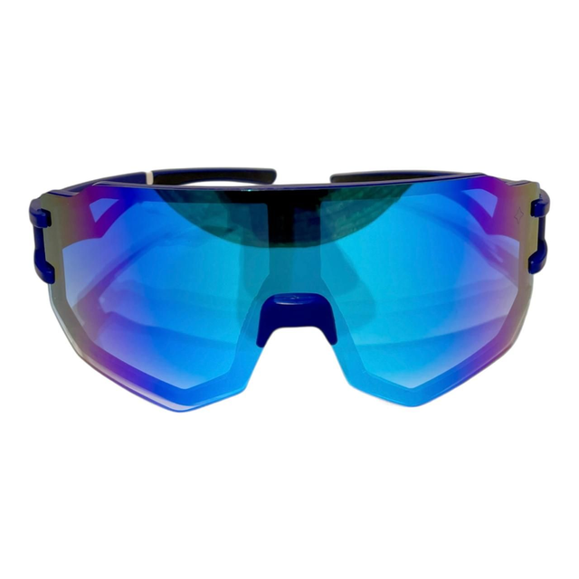 COLBY MASCARA - AZUL - Óculos de Sol para Corrida Ciclismo e Beach Tennis