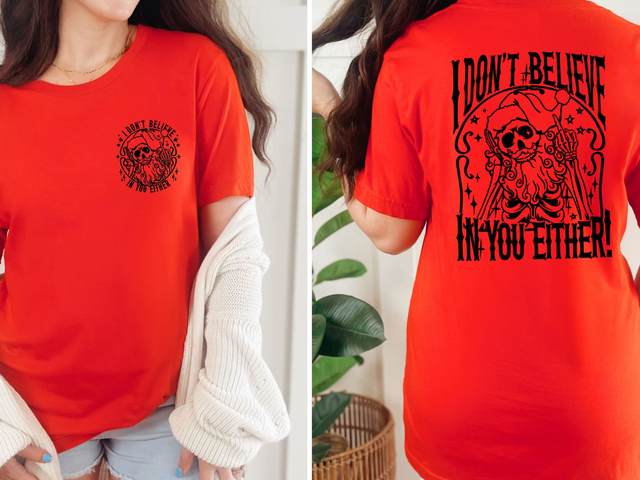 I Don't Believe In You Either